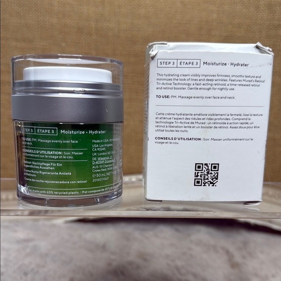 Murad | Retinal Youth Renewal Night Cream, 1.7 fl oz, NWT - Picture 3 of 12